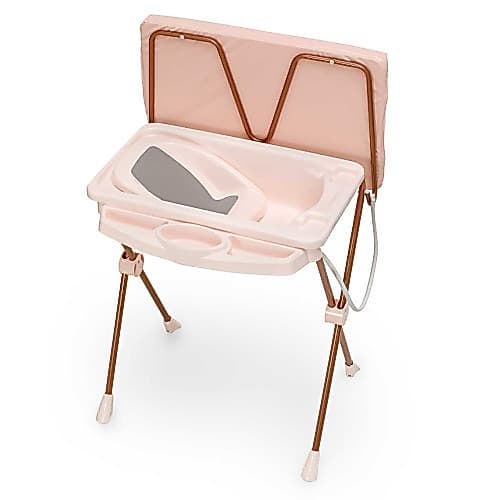 Banheira de Bebê Plástica Classic Rosa Galzerano