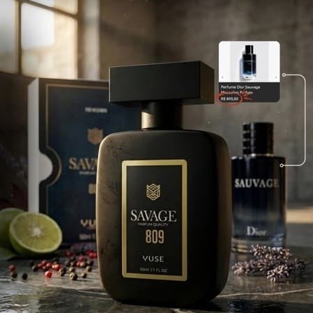 Perfume Masculino Savage 809 Yuse 50ml | Inspirado em Perfume Importado