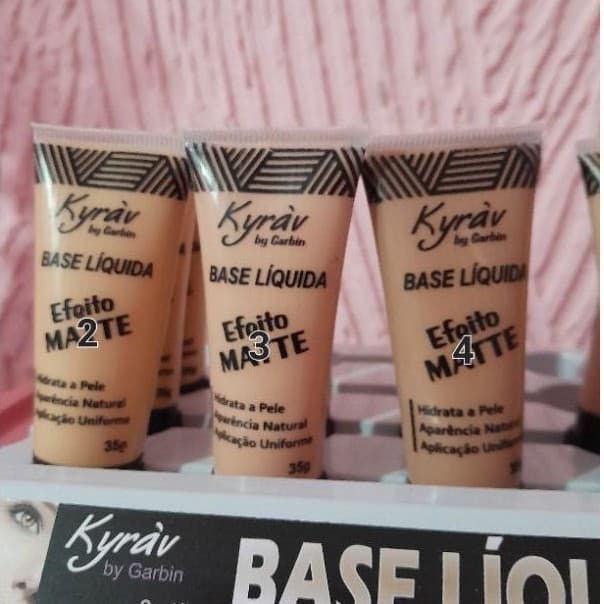 Base Liquida Matte Kryrav Maquiagem Barata Maquiagem Luxo