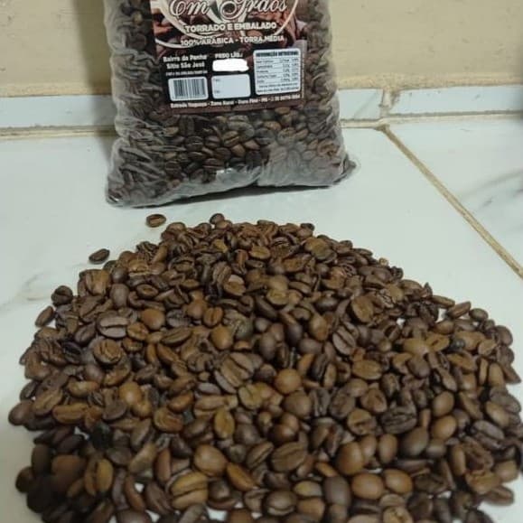Café Patrão Artesanal em grãos 100% arábica - 3kg e 5kg