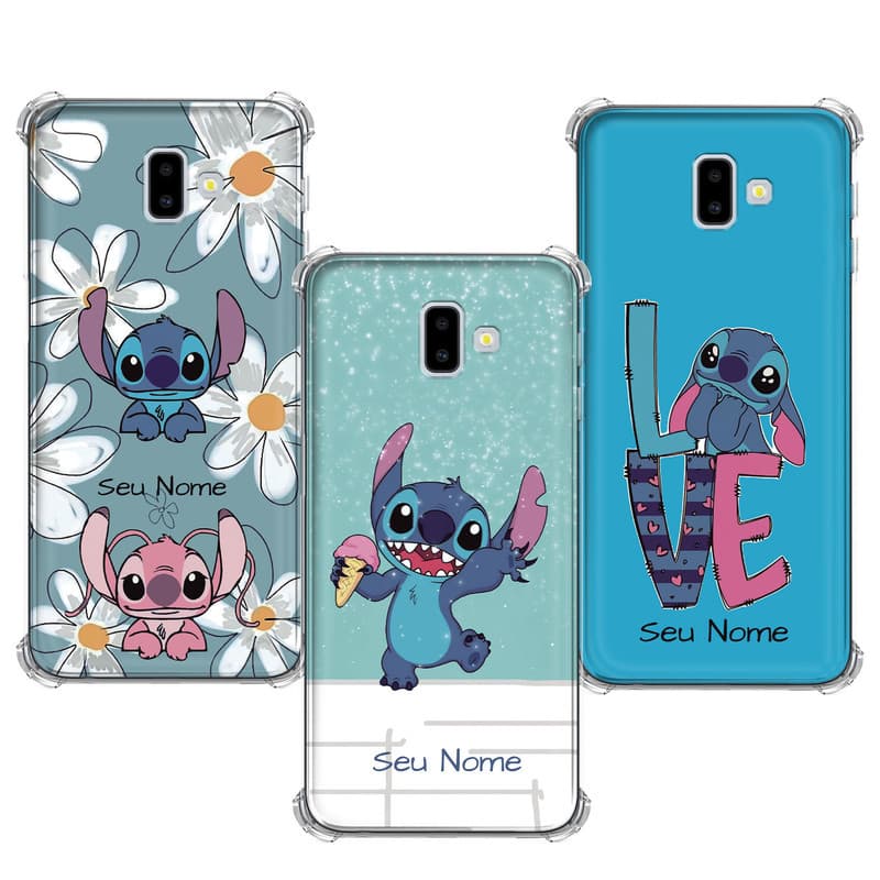 Capinha compatível com Samsung Galaxy J6 Plus - Stitch