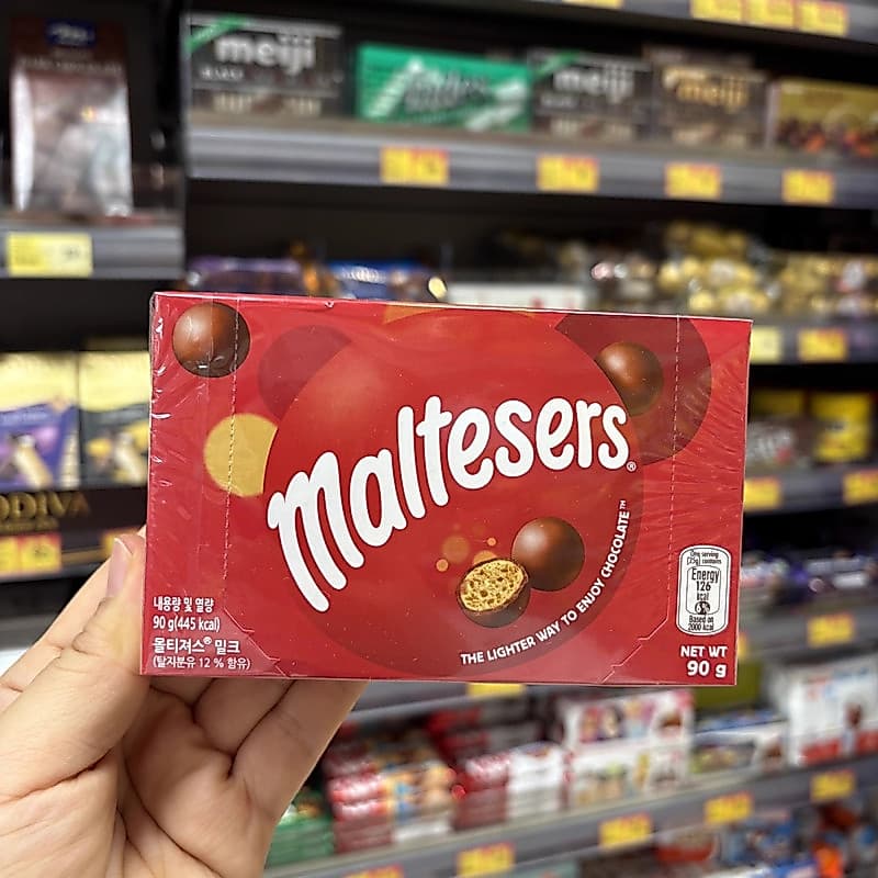 Compra de Hong Kong fabricada na Austrália Maltesers importados Maltesers Chocolate ao leite crocante 90g 8-13-17