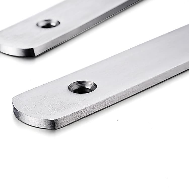 Suporte de tripé de aço inoxidável, prateleira de parede, compartimento montado na parede, suporte fixo para direita