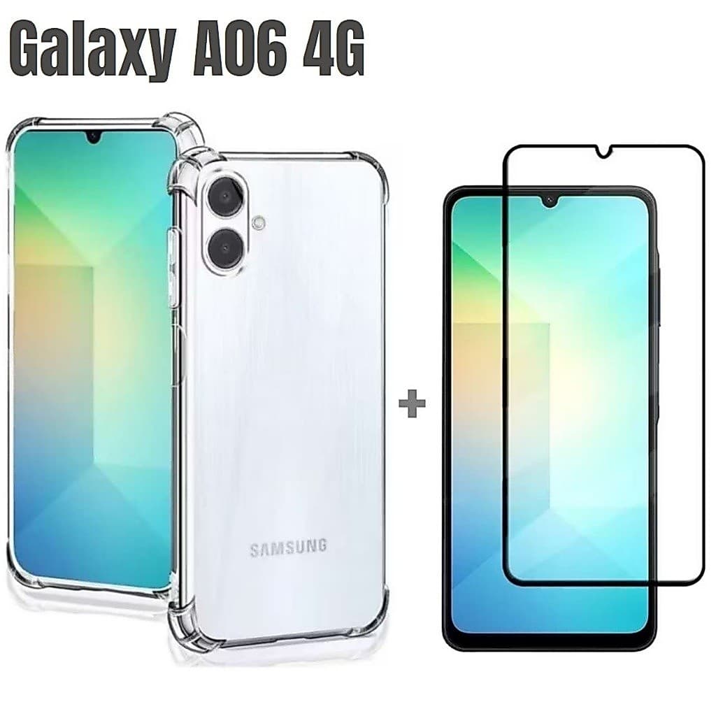 Película e Capa Capinha Samsung Galaxy A06 4G