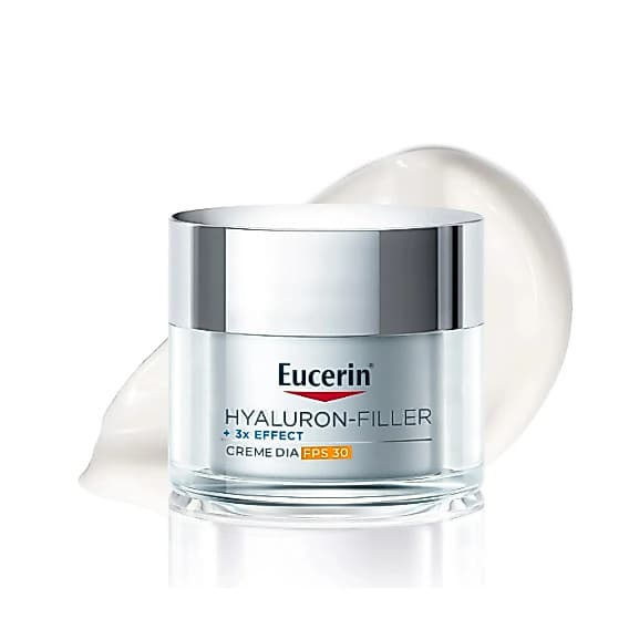 Creme Hidratante Facial Anti-idade Dia FPS 30 50ml, Hyaluron-Filler, Ácido Hialurônico, Antirrugas, Diurno