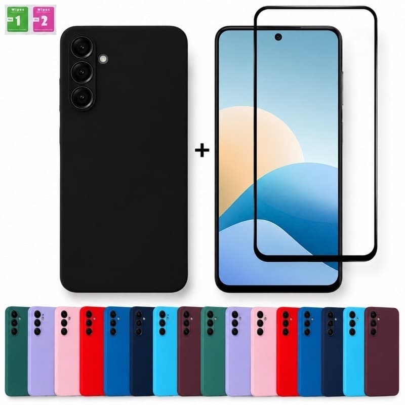 Capinha + Película Compatível Com Samsung Galaxy A54 5G Capa Anti Impacto Proteção Premium