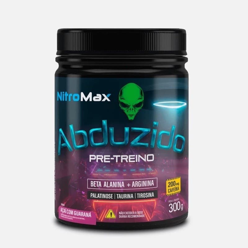 Suplemento Pré-Treino Nitromax 300g com Ação Imediata