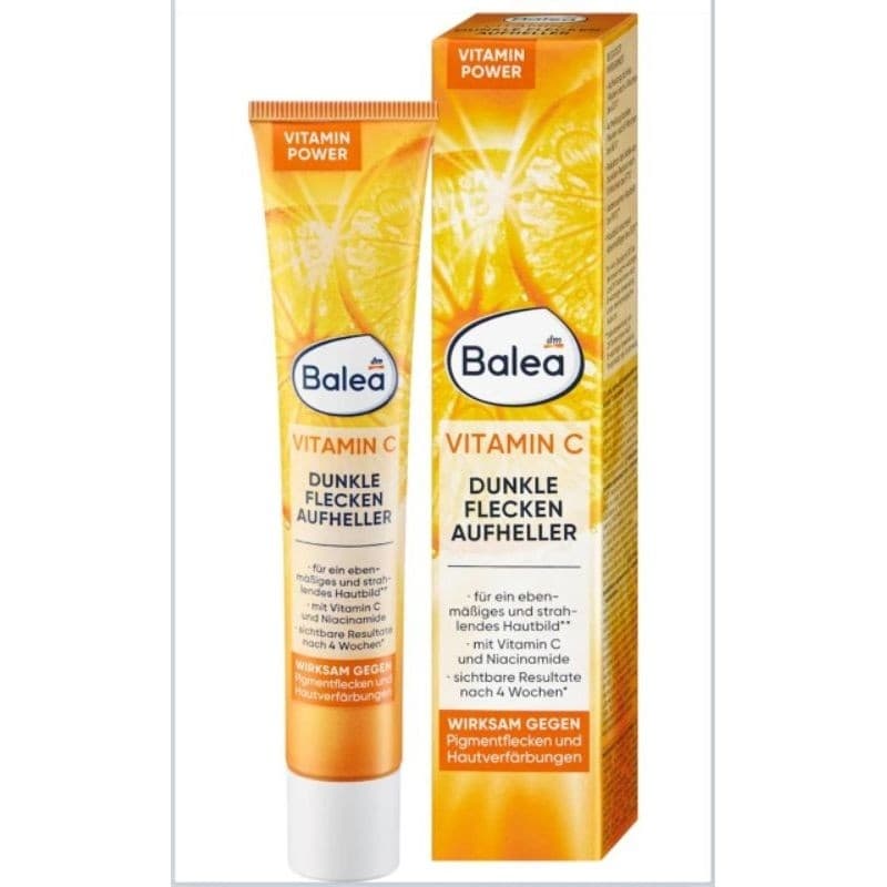 Creme Clareador Facial (Importado Alemanha) Balea Vitamina C e Niacinamida 50ml