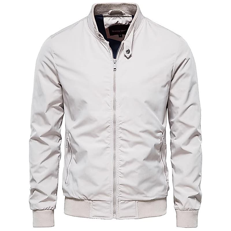 Jaqueta de vôo jaqueta masculina Casual primavera outono novo estilo moda uniforme de beisebol masculino fino-ajuste top