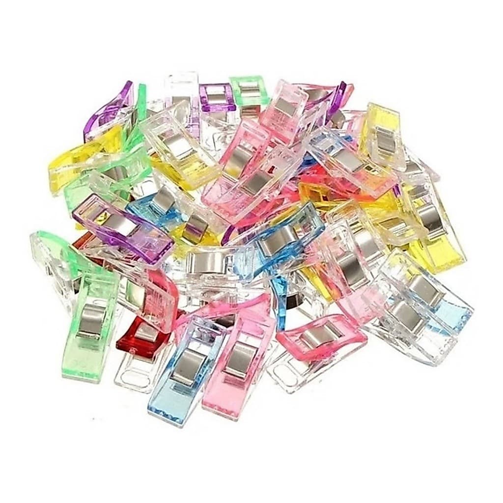 10 Clip ou Prendedor Costura Tecido Patchwork Quilting