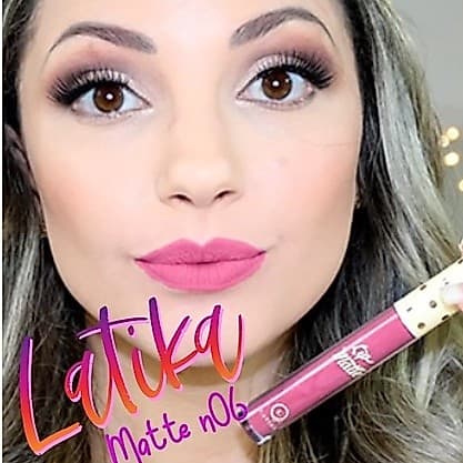 Batom Líquido Lip Matte Latika n°06