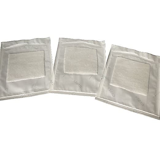 Kit C/3 Curativos Alginato De Cálcio E Sódio 10cm x10 cm - Casex