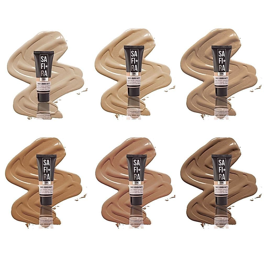 Base Líquida Matte Linha Basic Safira 30ml