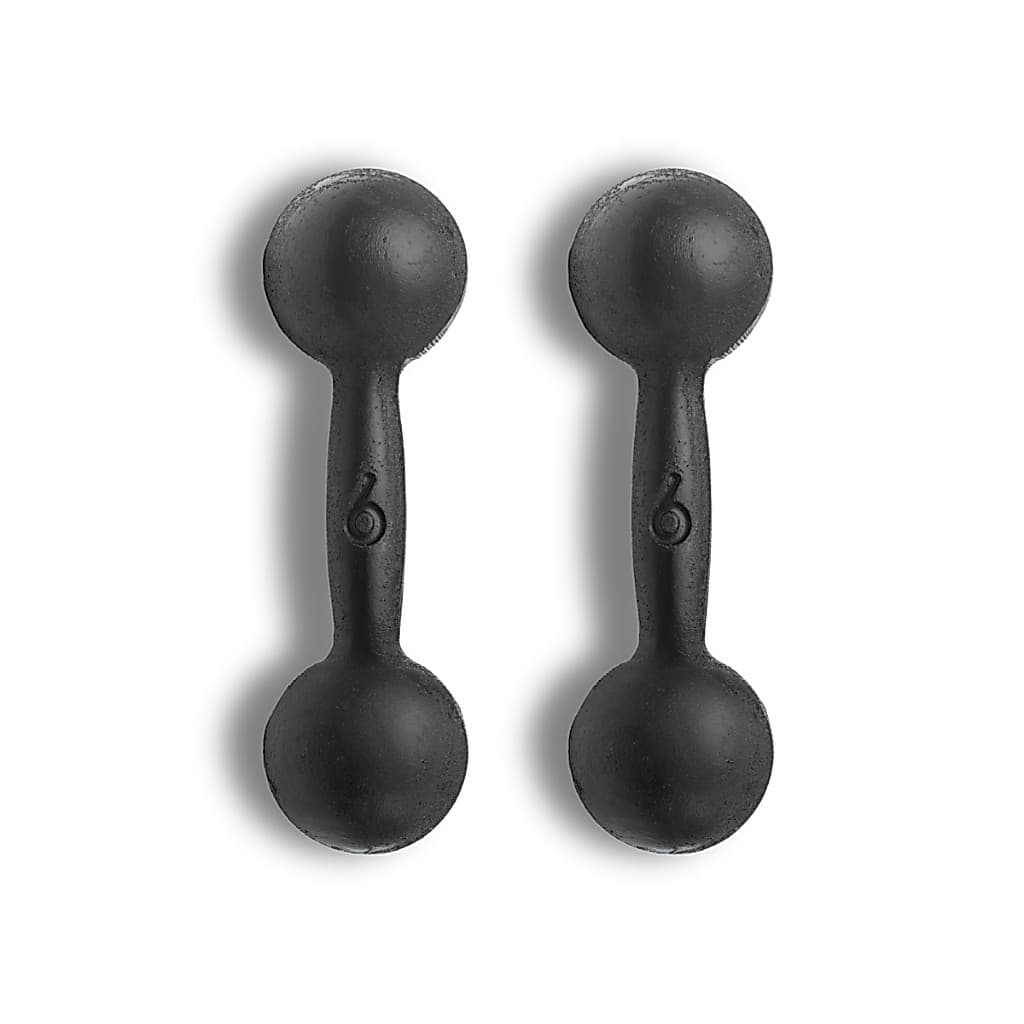 Kit Par Halteres Bola Pintado 6kg - Musculação e Treino