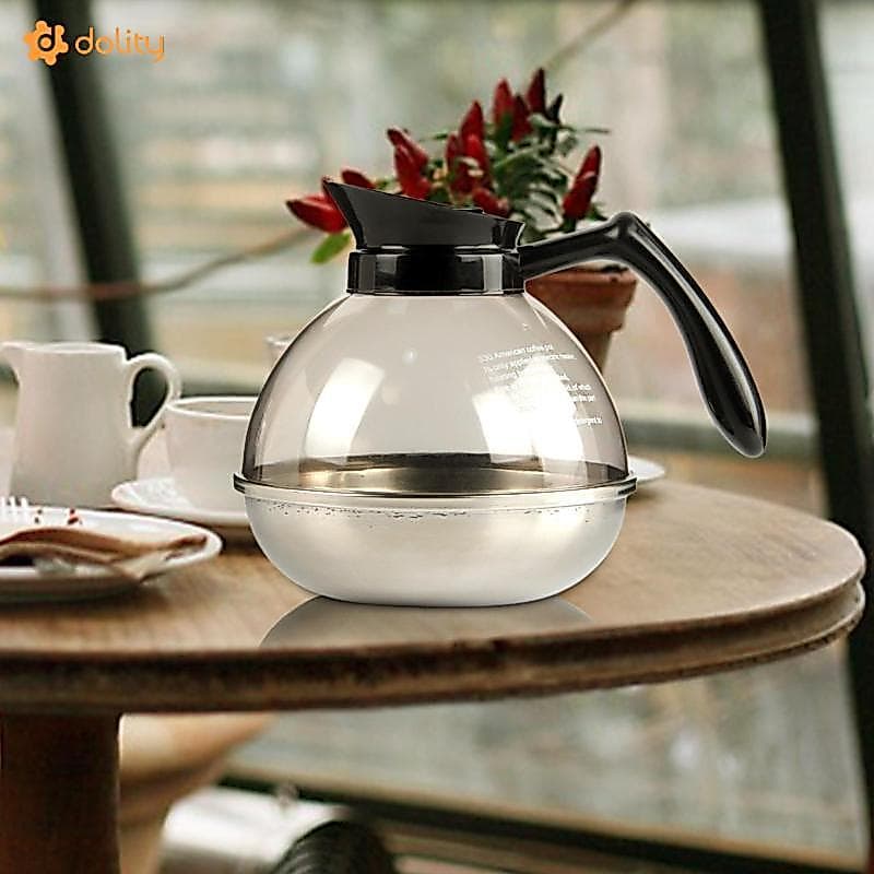 [Acituna] Chaleira De Café Máquina Por Gotejamento Semiautomática Expresso Cafeteira Portátil Leve Em Aço Inoxidável Ade