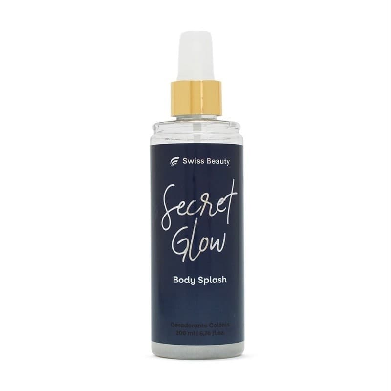 Body Splash Secret Glow Feminino Importado Com Fragrância Delicada E Sensação Refrescante Para Uso Diário