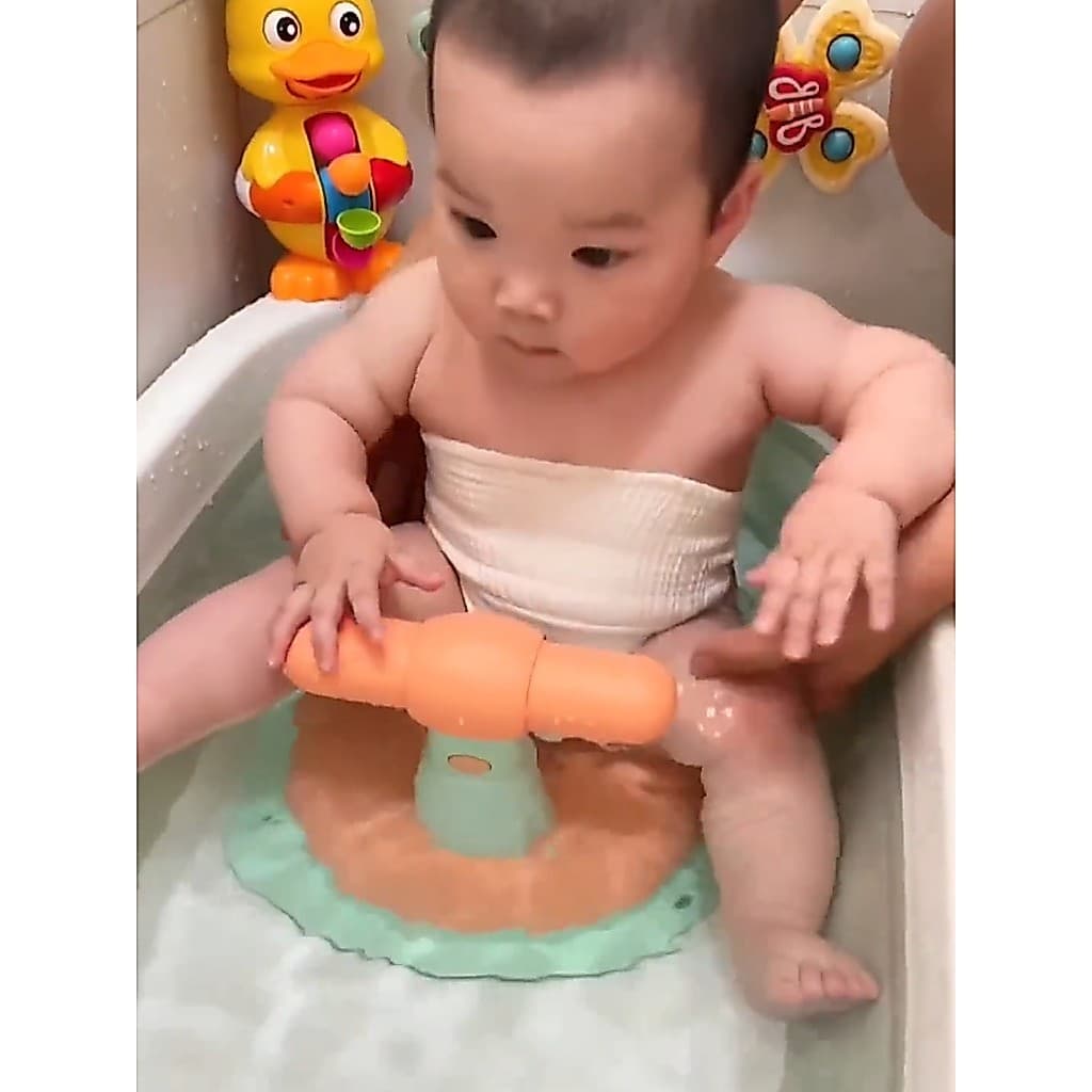 Assento de banho do bebê fezes de banho do bebê aprender a sentar suporte de banheira antiderrapante anti-queda fezes de