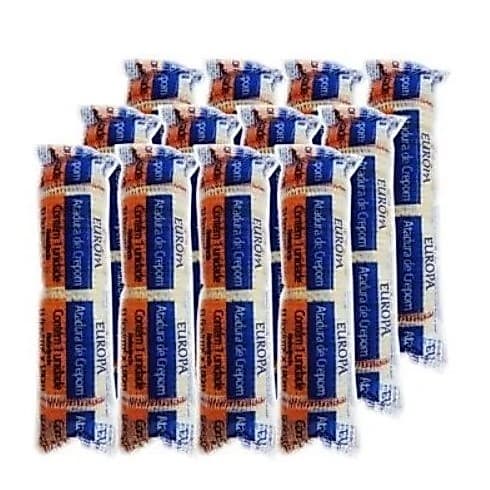 Kit C/12 Unidades de Atadura de Crepom 20cm x 1,8m 13 fios - Europa