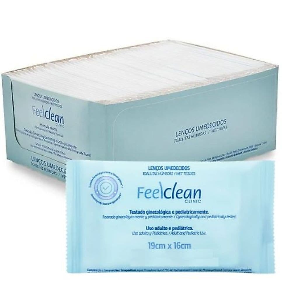 LENCOS UMEDECIDOS CLINICO EMBALADO INDIVIDUAL FEELCLEAN CX C/ 50