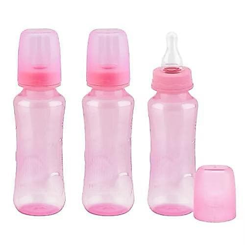 Mamadeiras 60 ML Bico Silicone Reto Menina Menino Infantil Recém-Nascido Bebê Atacado Barato