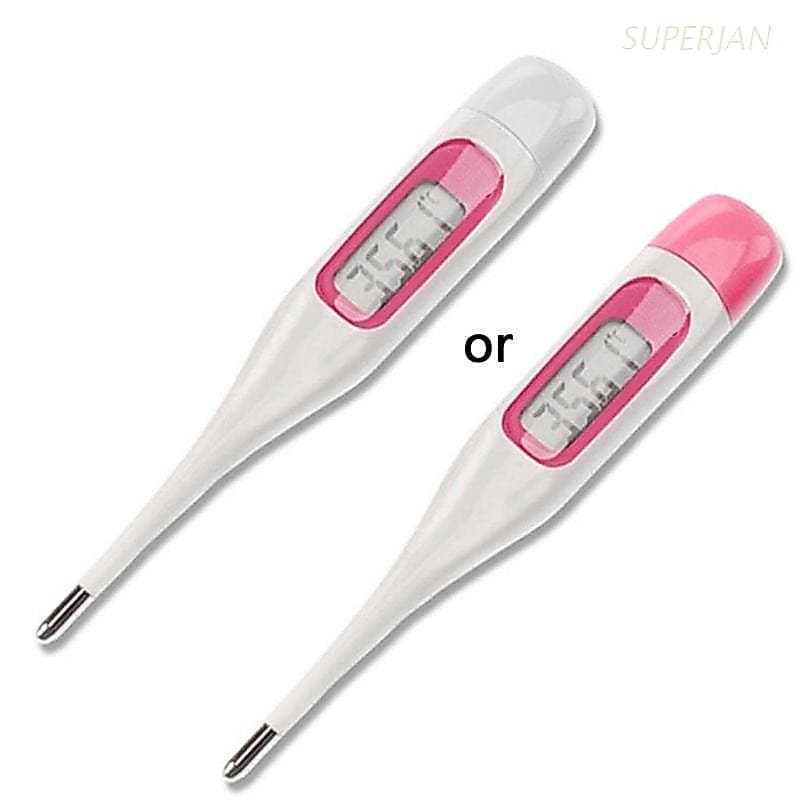 SUPJAN Termômetro Digital Feminino LCD Basal Medição Temperatura Fácil Ler