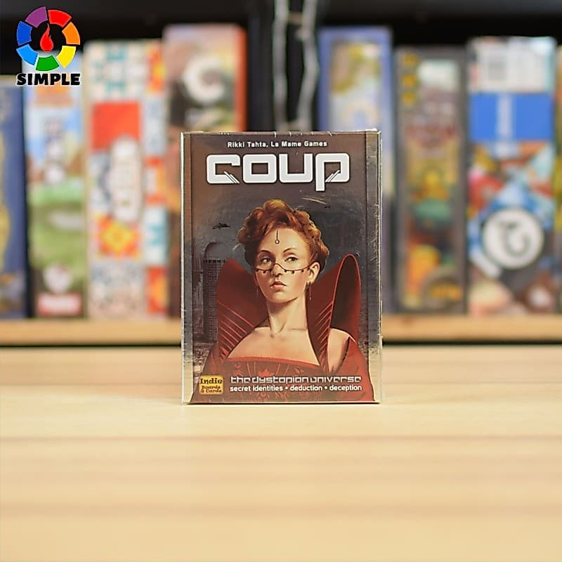 2019 New high quality coup game Full English Version for party family board game cards game
