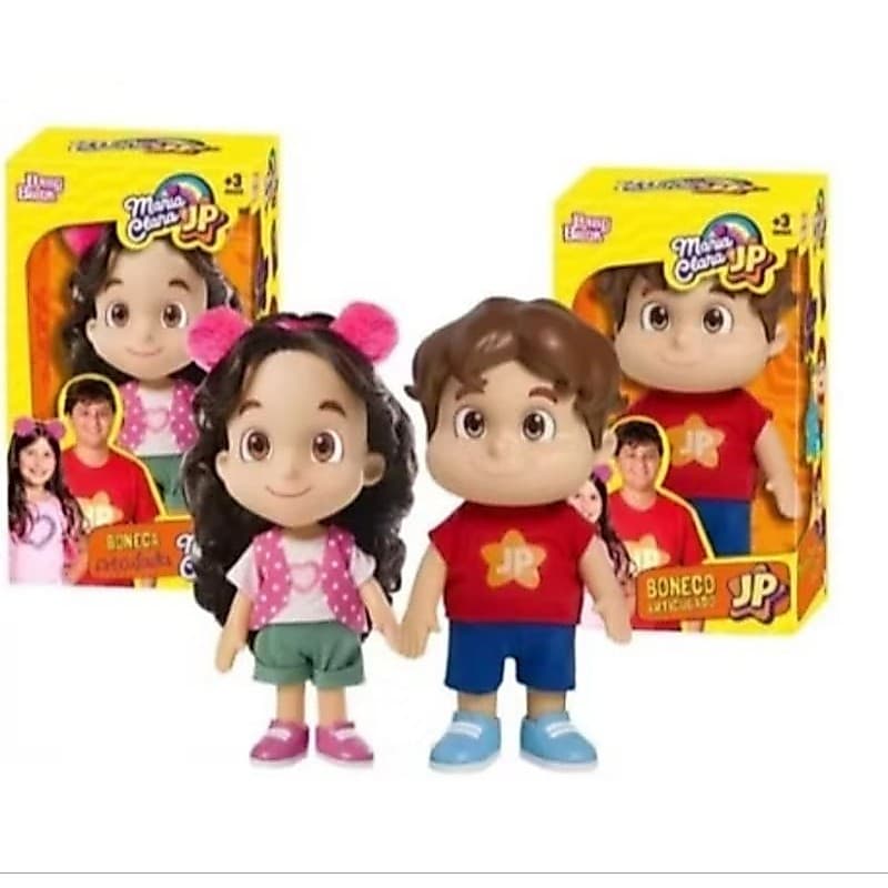 boneca /boneco Brinquedo Boneca Infantil YouTubers Maria Clara /JP16 cm Articulada Menino /Menina