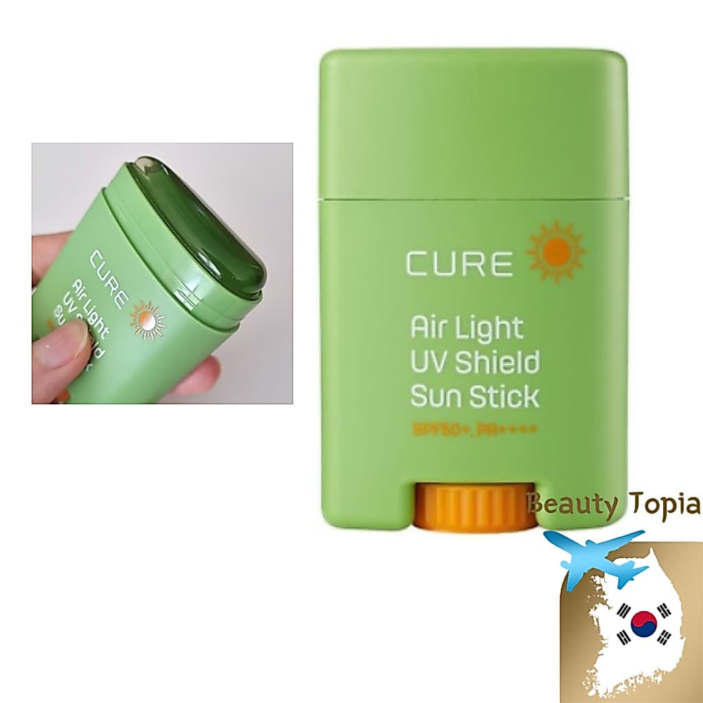 CURE Aloe protetor solar bastao hipoalergênico SPF50+ PA++++ 20g cooling protetor solar de resfriamento Kim Jung Moon
