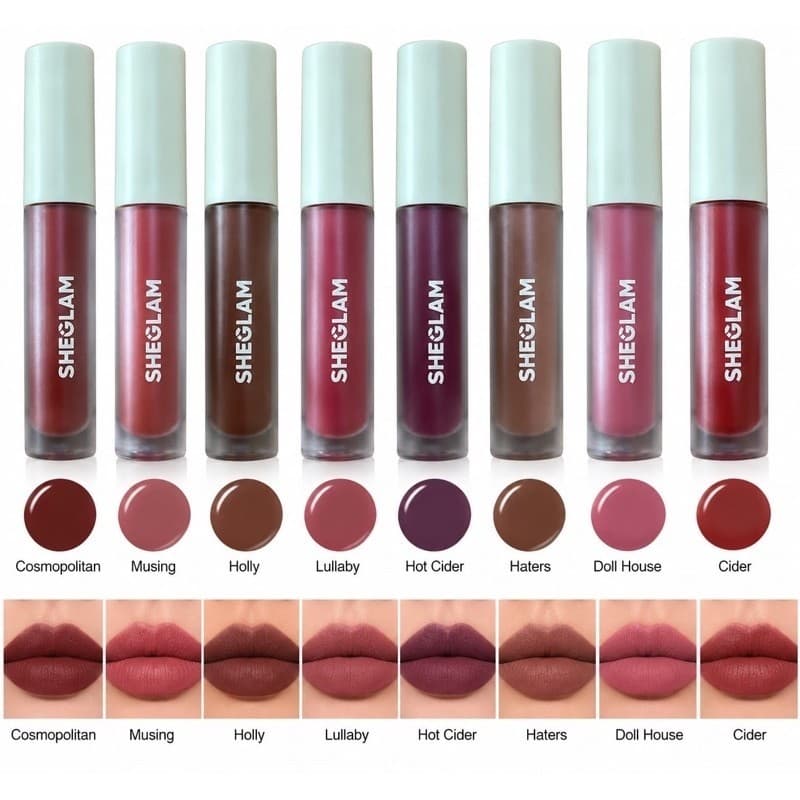 SHEGLAM Matte Allure Batom Líquido Matte Longa Duração