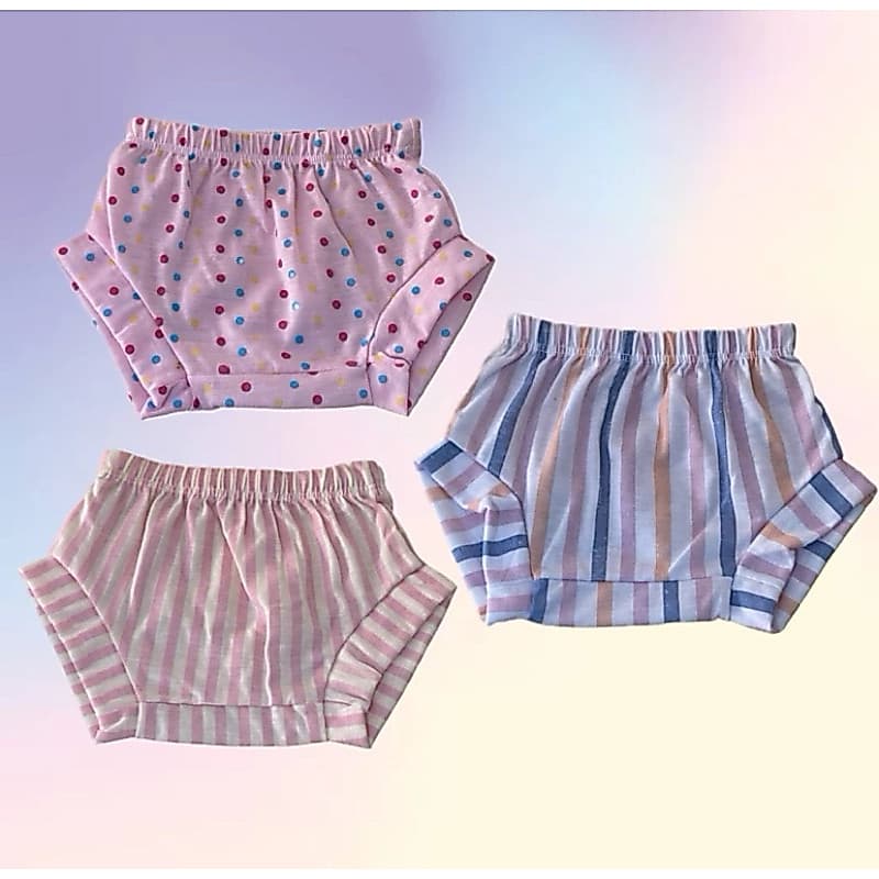 Kit 3 Tapa Fralda de Bebê 100% Algodão Enxoval Menino e Menina Maternidade Verão Praia Calor