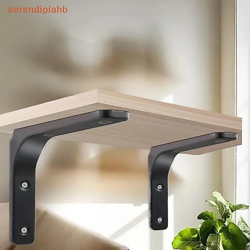 Suporte De Ângulo Montado Na Parede Da Forma De L Prateleira Flutuante Industrial Resistente