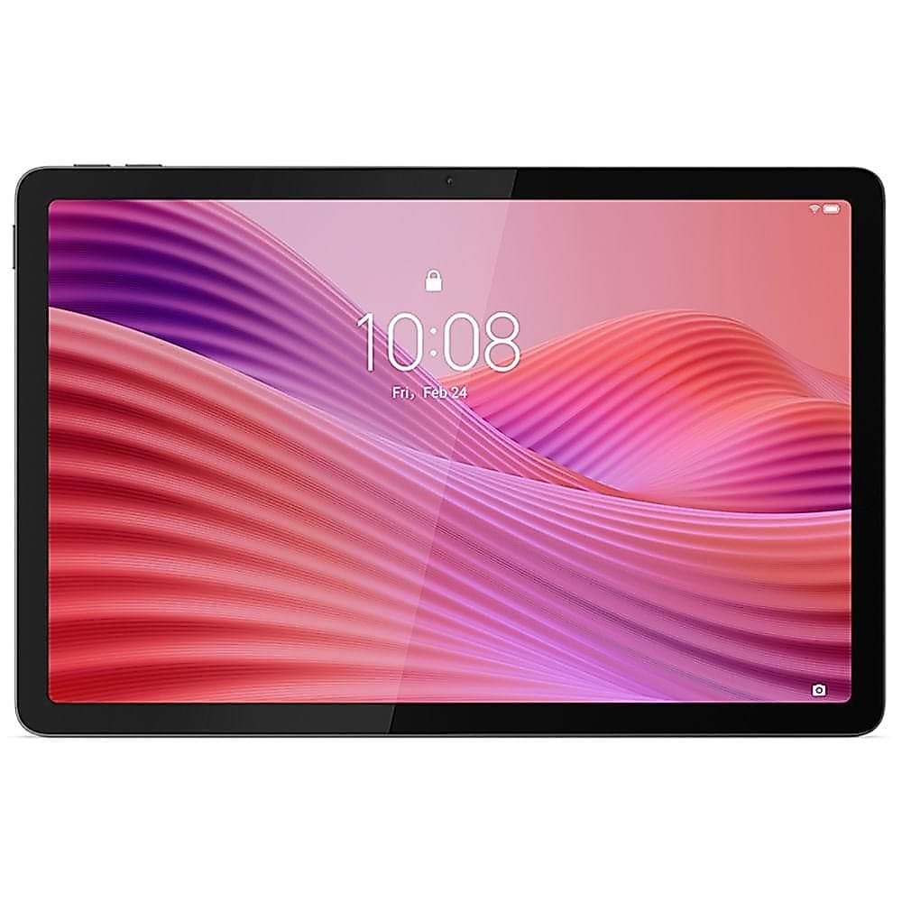 Tablet Lenovo Consumer Tab Cinza com 10.1", Wi-Fi, Android 14, Processador Octa-Core e 64GB
