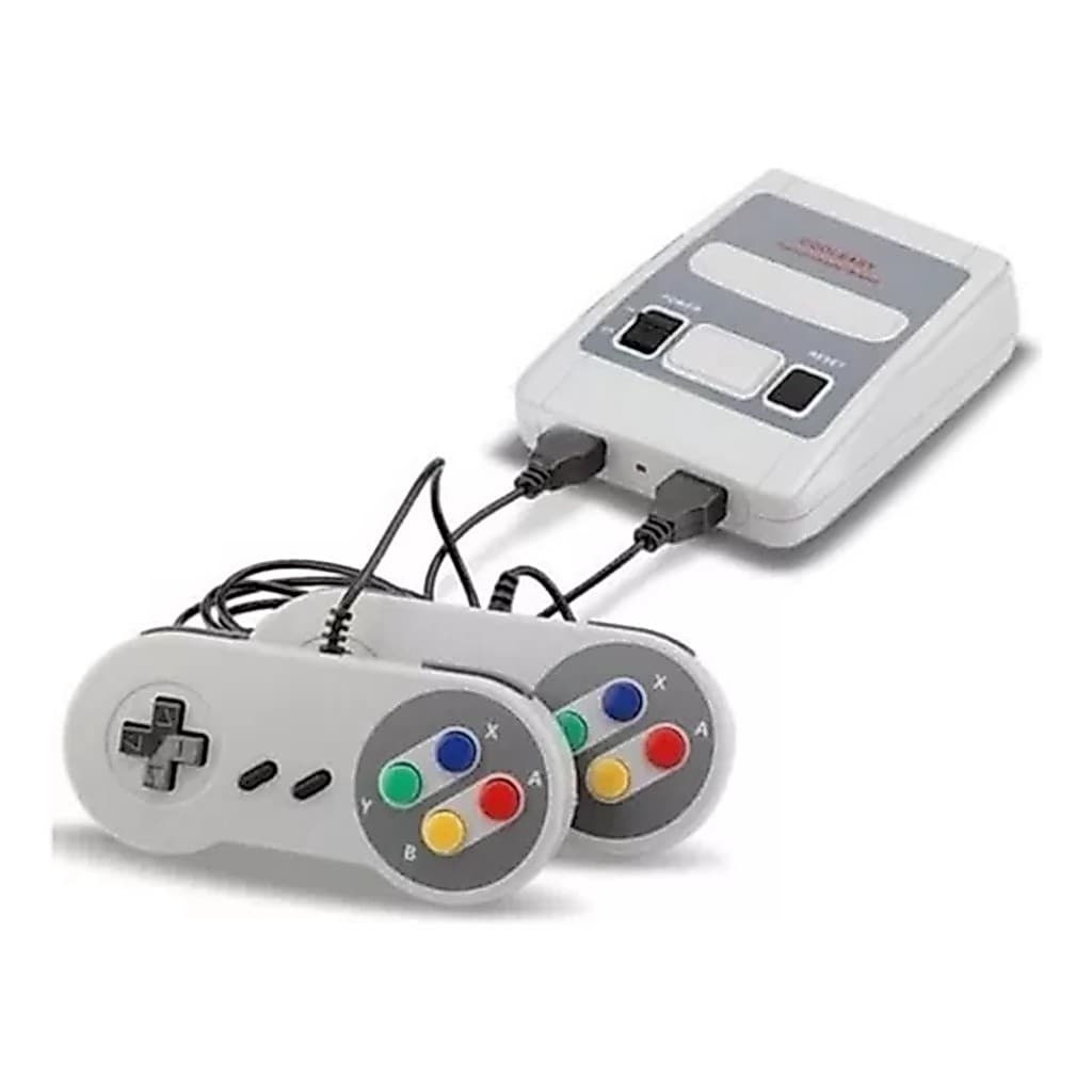 Video Game Super Nintendo Mini Sfc Standard Com 620 Jogos E 2 Controles Retro