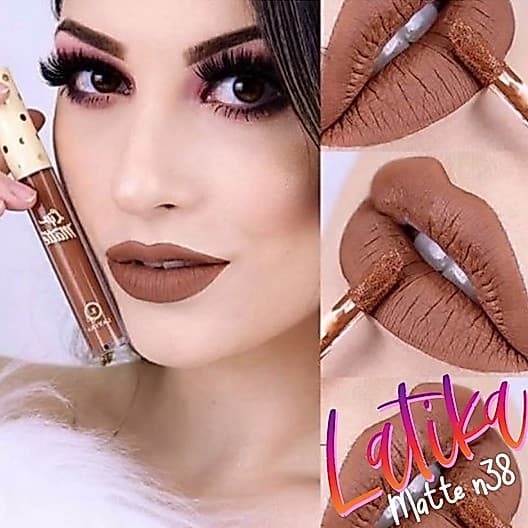 Batom Líquido Lip Matte Latika n°38