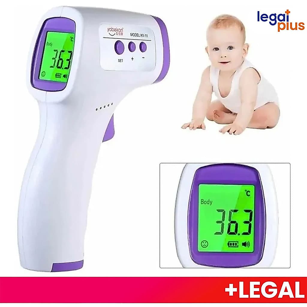 Medição de temperatura corporal do bebê temperatura portátil digital segunda temperatura arma termômetro infravermelho