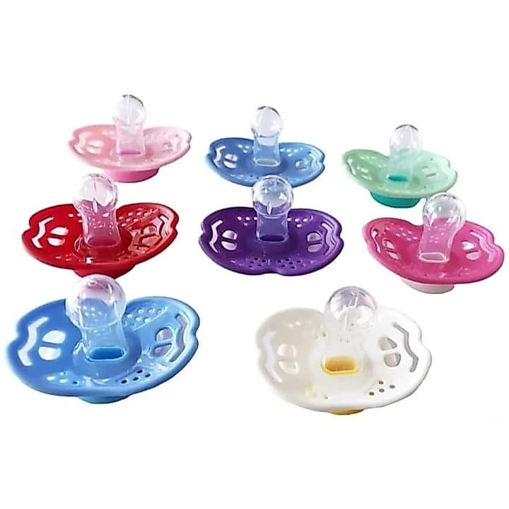 Chupetas Bico Redondo Silicone para bebe