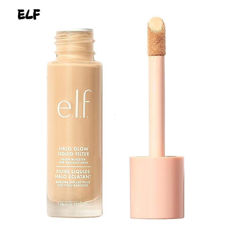Elf Multi-Function Base Líquida De Alto Brilho Facial Iluminando Hidratante Duradouro A Cor Da Pele Antes Maquiagem