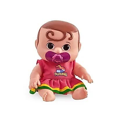 Bonecos Três Palavrinhas Bebê Princesa Som Articulada 26cm