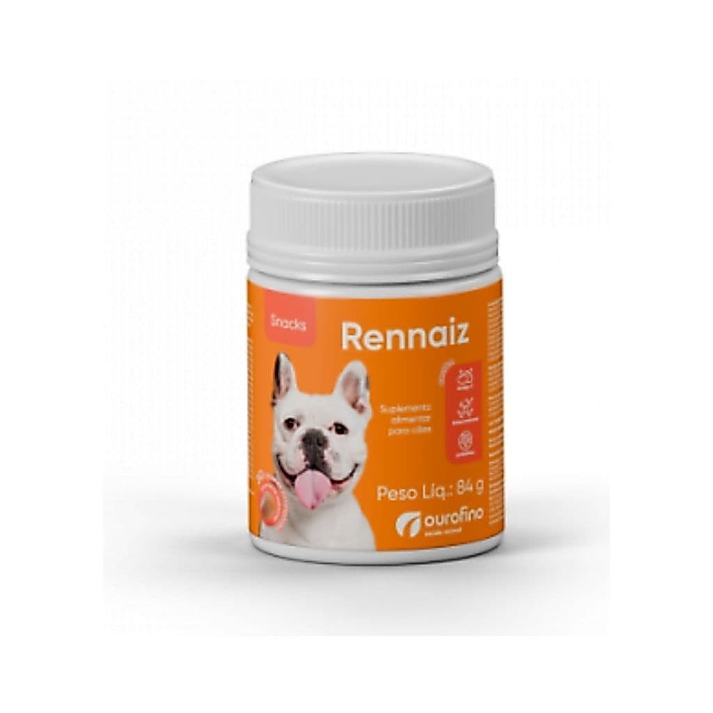 Rennaiz Snacks Tabletes Suplemento Vitamina Ouro Fino