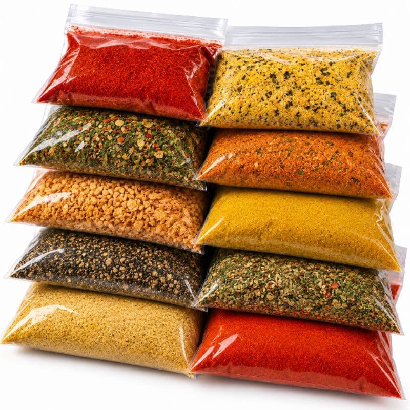 Monte Seu Kit de Temperos 1kg | Escolha 10 Sabores de 100g Entre 25 Opções | Condimentos e Especiarias Velaro
