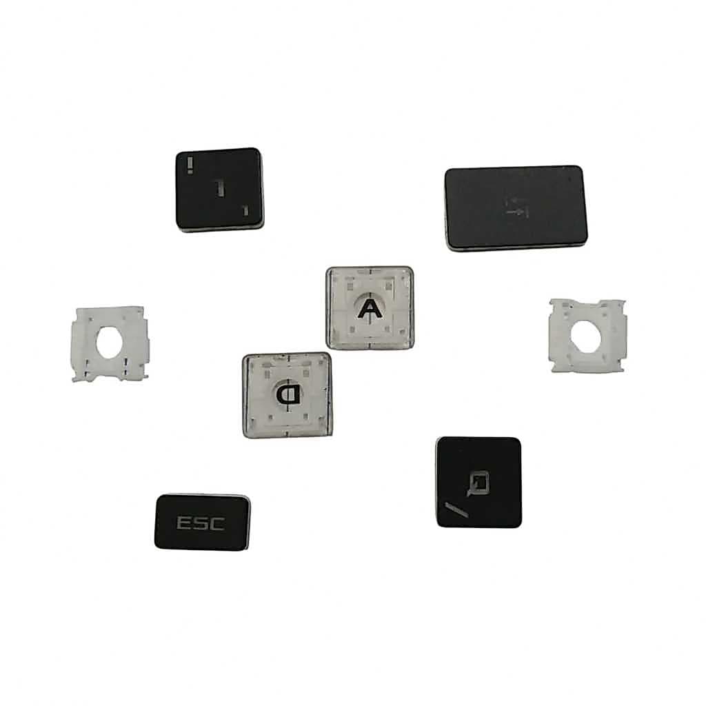 Tecla e trava P/teclado Notebook Gamer Asus Tuf F15 Fx507zc4 Fx507zv4 (NÃO COMPRE SEM CONFIRMAR ANTES )