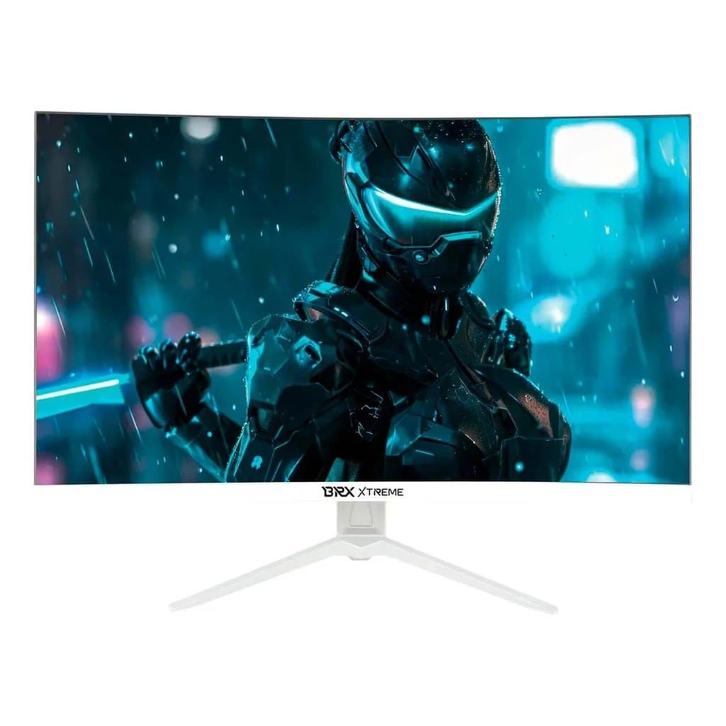 Monitor Gamer 27 Polegadas Curvo 240Hz Full HD VA R1500 BRX Branco Frameless HDMI DisplayPort 5ms