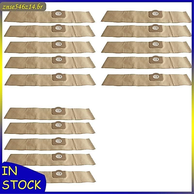 [Rbw] Sacos De Pó Para Aspirador 15Ps Aspiradores WD3 WD3P MV3 6.959-130.0 (Pacote Com 15)