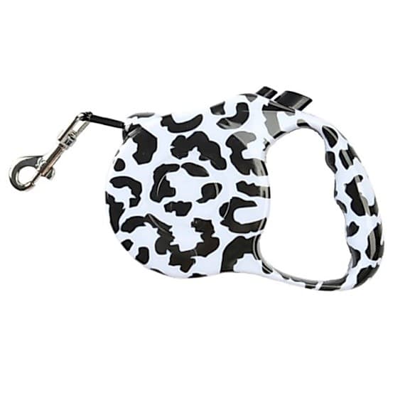 Coleira Guia Retrátil Estampada Para Cachorros Pet 5 Metros até 15 kg