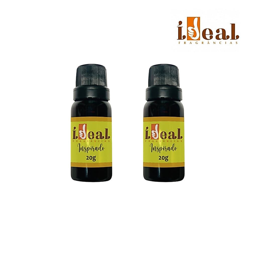 Kit com 2 Essências para Perfumes Importados de 20 ML  FEMININO
