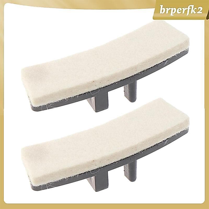 [Brperfk2] 2 Pastilhas De Freio Para Bicicleta Ergométrica Substituição De Pinça De Feltro De Academia Parte De Acessóri