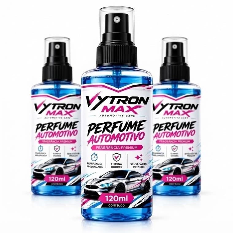 Kit 3 Aromatizantes Automotivo Cheirinho de Carro Novo Spray Perfume Para Carro Aroma Duradouro