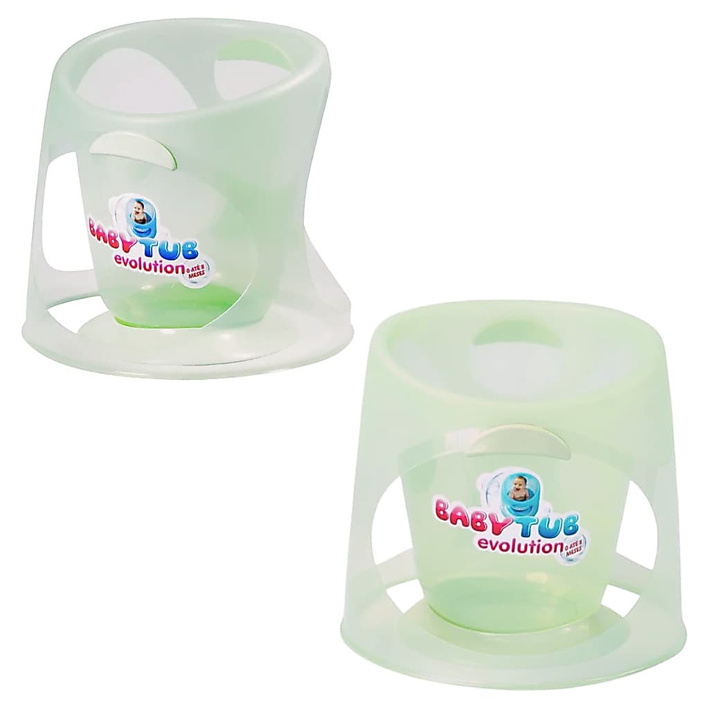 Banheira Babytub Evolution Verde Candy 0 a 8 meses