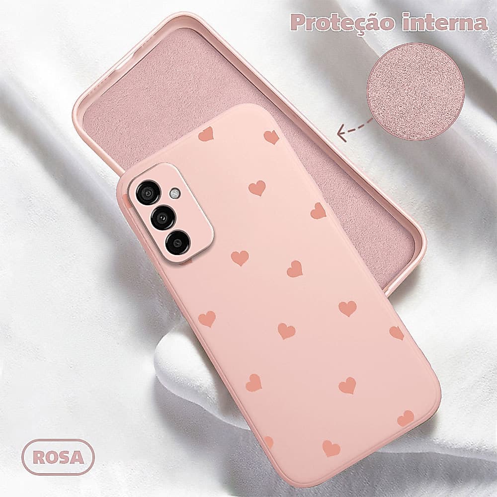 Capinha Para Samsung Galaxy M23 5G Capa De Luxo Liquid Silicone Celular Proteção Case YT 0018