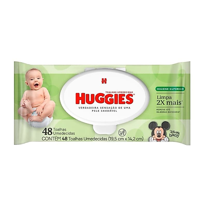 Lenços Umedecidos Huggies Max Clean: Limpeza Profunda e Eficaz
